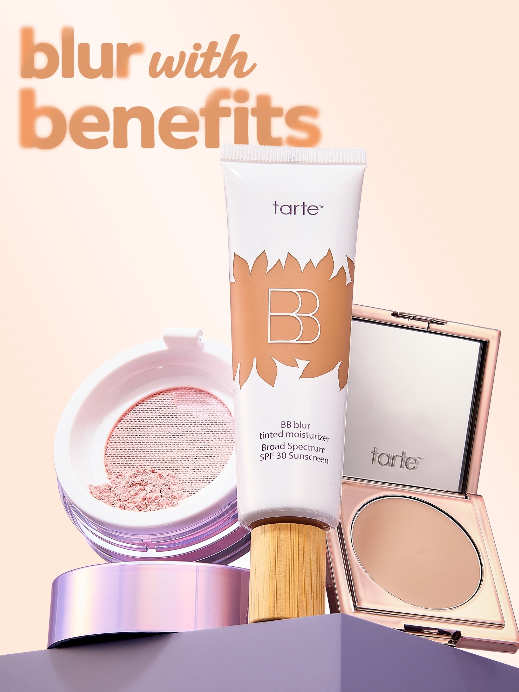 BB blur tinted moisturizer SPF 30 - lifestyle