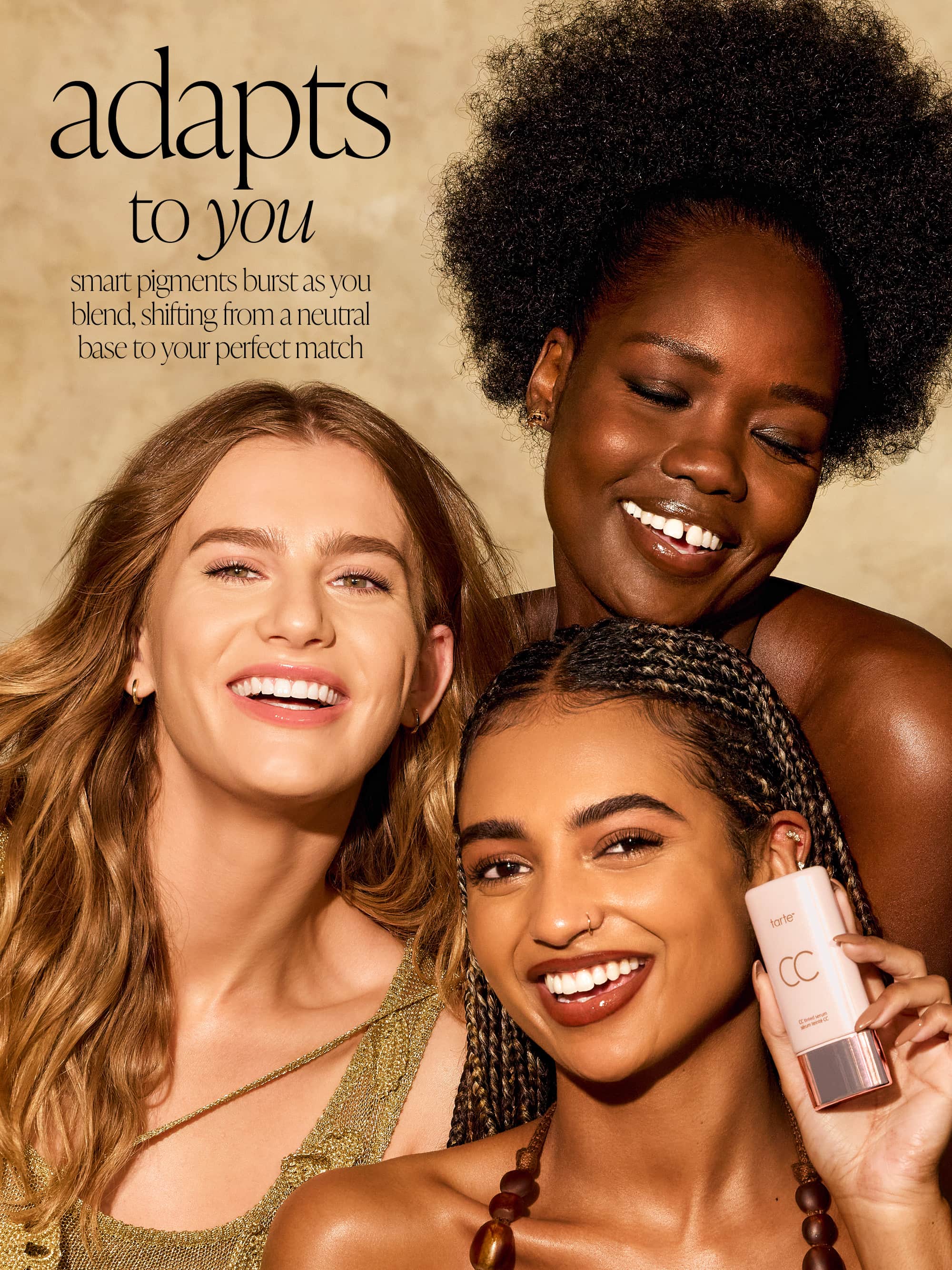 CC serum application collage with instructions