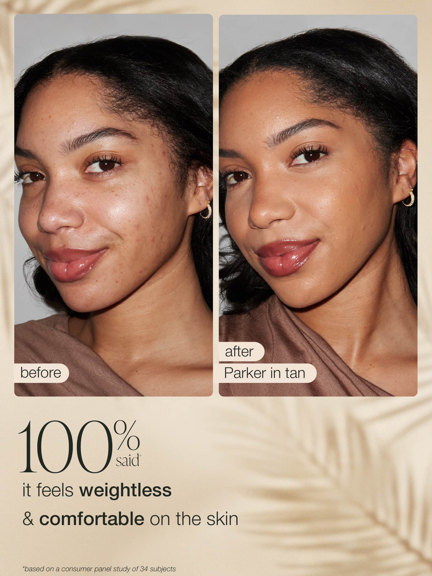CC serum bottle with ingredients listed